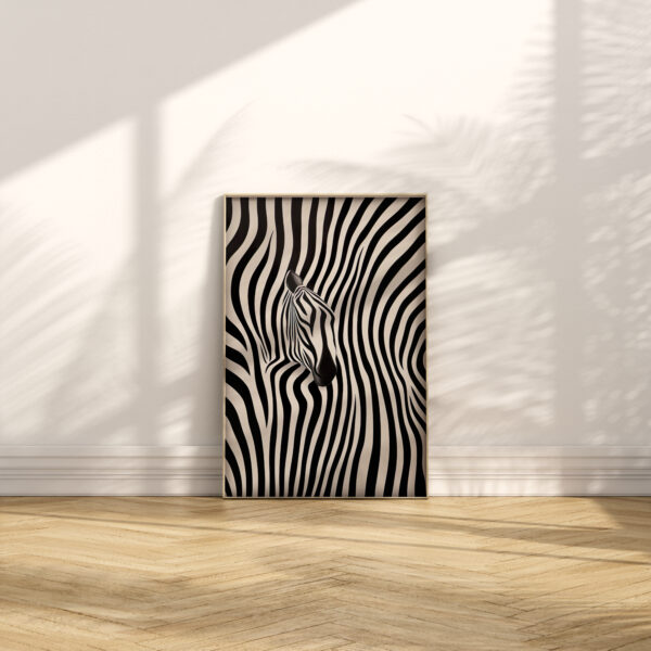 Abstract Zebra